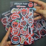 پک استیکر قرمز - Image 4