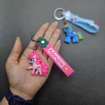 سرکلیدی اسب تک شاخ سیلیکونی کوچک - Image 4