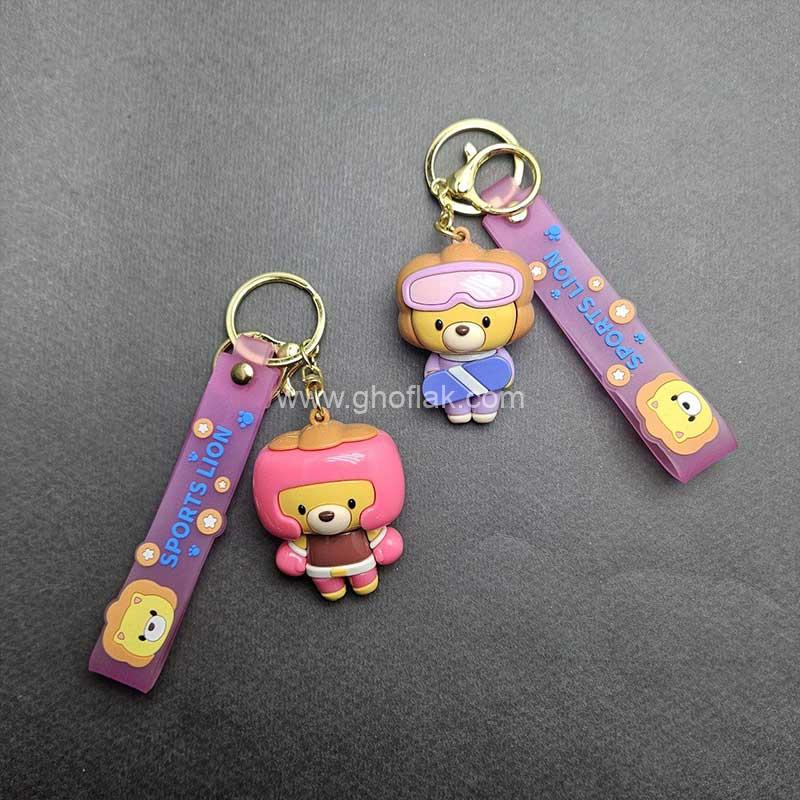 سرکلیدی-خرس-ورزشکار-01 سرکلیدی خرس ورزشکار - Image 1