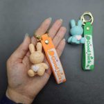 سرکلیدی خرگوش سرامیکی قلبی - Image 2