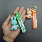 سرکلیدی خرگوش سرامیکی قلبی - Image 3