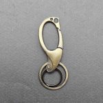 سرکلیدی یراق دار دوحلقه برنز - Image 3