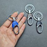 سرکلیدی یراق دار دوحلقه بیضی - Image 2