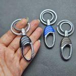 سرکلیدی یراق دار دوحلقه بیضی - Image 4