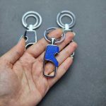 سرکلیدی یراق دار دوحلقه دربازکن دار - Image 4