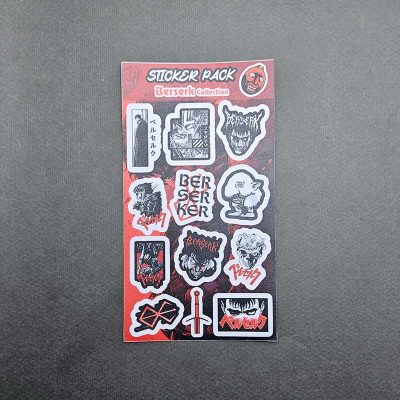 پک استیکر انیمیشن برسرک
