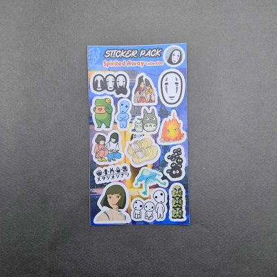 پک استیکر انیمیشن شهر ارواح