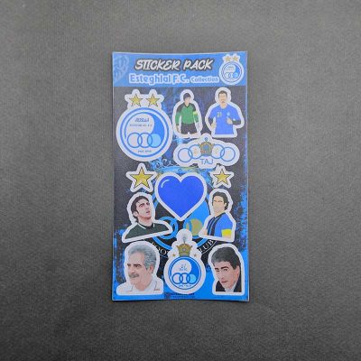 پک استیکر تیم فوتبال استقلال