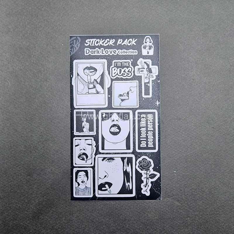 پک-استیکر-عشق-سیاه-01 پک استیکر عشق سیاه - Image 1