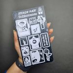 پک استیکر عشق سیاه - Image 3