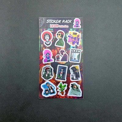 پک استیکر فیلم لیون