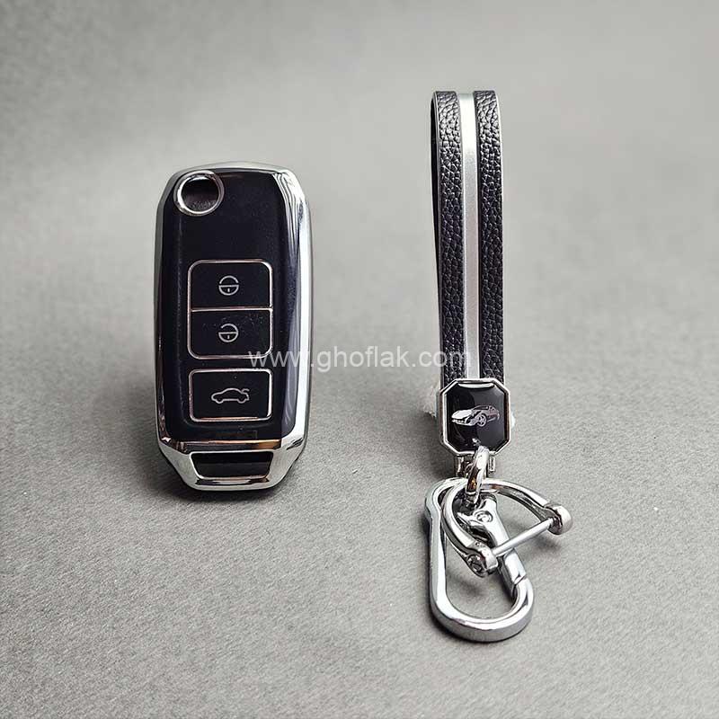 کاور-ریموت-بسترن-B30-براق-با-بند-ست کاور ریموت بسترن B30 براق با بند ست - Image 1