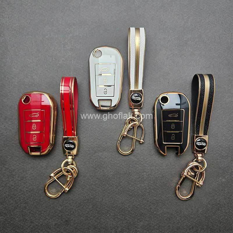 کاور-ریموت-تارا-دنده-ای-براق-با-بند-ست-01 کاور ریموت تارا دنده ای براق با بند ست - Image 1