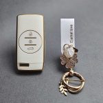 کاور ریموت تیگو 7 – ایکس 55 – ایکس 33 پرو – ایکس 22 پرو طرح چرم با بند ست نگین دار - Image 2