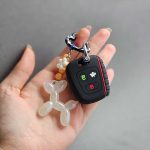 کاور ریموت سایپا ( پراید - تیبا - کوییک ) سیلیکونی با بند ست پاستیلی - Image 5