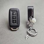 کاور ریموت فیدلیتی پرایم و الیت طرح چرم با بند ست نگین دار - Image 4