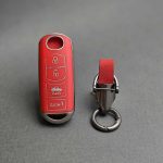 کاور ریموت مزدا 3 کیلس طرح چرم با بند چرم اشبالت - Image 4