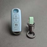 کاور ریموت مزدا 3 کیلس طرح چرم با بند چرم اشبالت - Image 6