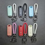 کاور ریموت مزدا 3 کیلس طرح چرم با بند چرم کاز