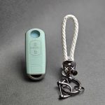 کاور ریموت مزدا 3 کیلس طرح چرم با بند چرم کاز - Image 7