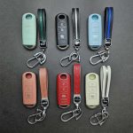 کاور ریموت مزدا 3 کیلس طرح چرم با بند ست