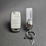 کاور ریموت چانگان کلید تاشو طرح چرم با بند ست نگین دار - Image 3