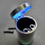 زیر سیگاری خودرو چراغ‌ دار مولتی کالر LED - Image 2