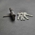 سیلندر قفل درب آپارتمان برند AR – مغزی برنجی کلید برنجی - Image 3