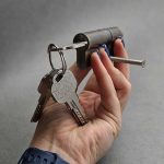 سیلندر قفل درب آپارتمان تاکو کلید کامپیوتری – مغزی برنجی - Image 3