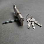 سیلندر قفل درب آپارتمان کاله ترکیه کد GM 164 شب‌بنددار – مغزی برنجی | ۳ کلید