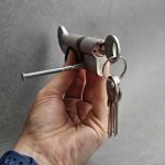 سیلندر قفل درب آپارتمان کاله ترکیه کد GM 164 شب‌بنددار – مغزی برنجی | ۳ کلید - Image 4