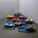 ماشین داشبوردی ریلی با جای شماره تماس