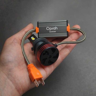 هدلایت LED خودرو CSP Bridgelux مدل 150000 نور سفید 6500K ولتاژ 12-24V قوی و ضدآب