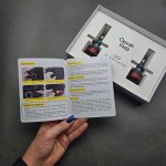 هدلایت LED خودرو CSP Bridgelux مدل 150000 نور سفید 6500K ولتاژ 12-24V قوی و ضدآب - Image 5