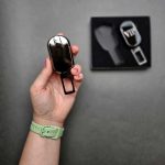 سایلنسر کمربند ایمنی خودرو دو حالته دو عددی vip