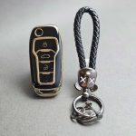 کاور ریموت ساینا اس - کوییک اس و اطلس براق با بند کاز ست