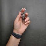 سرکلیدی یراق دار دو حلقه استوانه