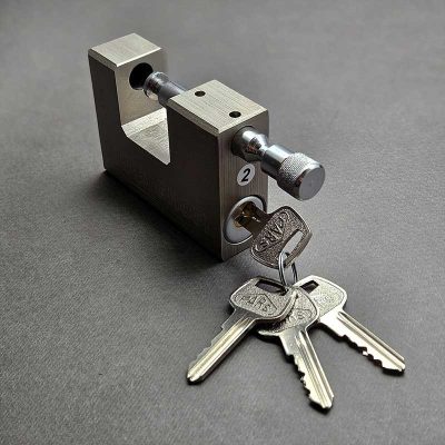 قفل کتابی مدل پارس بدنه فولادی کلید دوشیار سایز 940