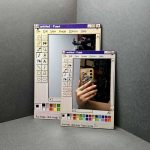 آینه فانتزی طرح Paint