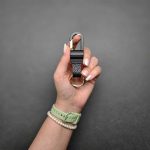 سرکلیدی دوحلقه بند چرم کد C007