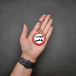 سرکلیدی چوبی تابلو اخطار