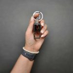 سرکلیدی یراق دار دوحلقه مربعی