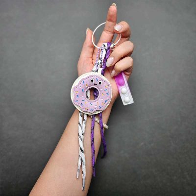 چارم بگ دونات بنفش