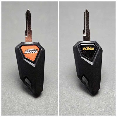 کلید تاشو موتور KTM شیار چپ