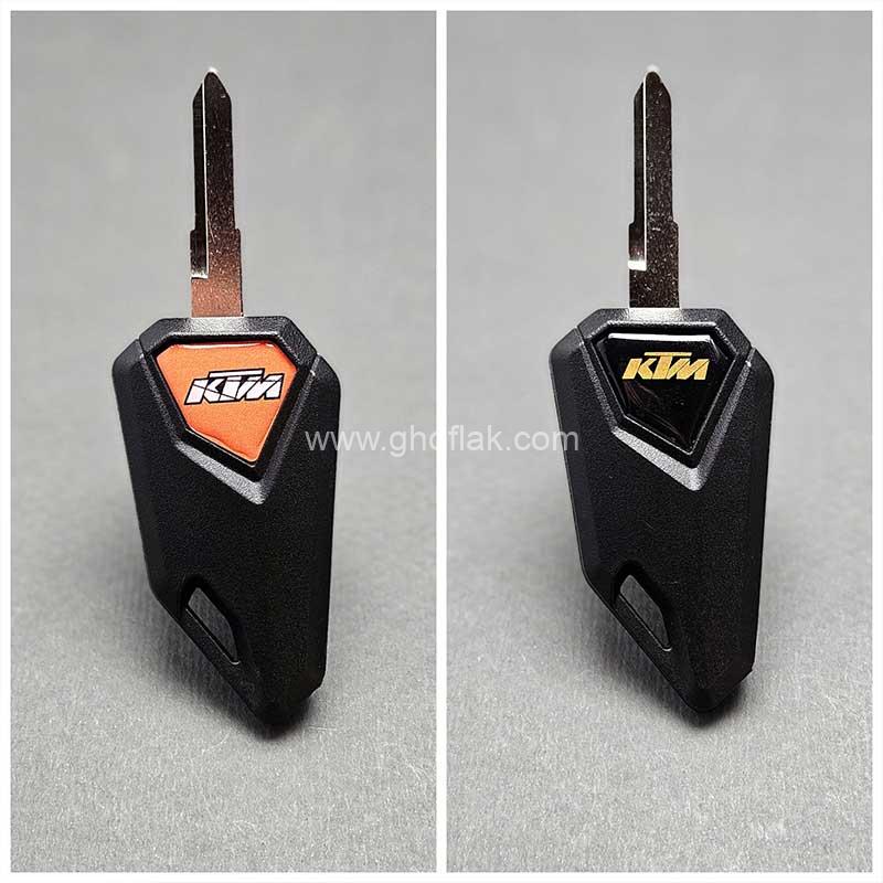 کلید تاشو موتور KTM شیار چپ