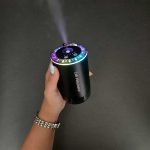 خوشبو کننده بخور سرد خودرو RGB مدل Z7 با نور کهکشانی و لیزر سقفی