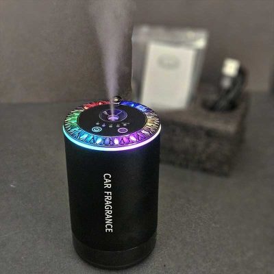 خوشبو کننده بخور سرد خودرو RGB مدل Z7 با نور کهکشانی و لیزر سقفی