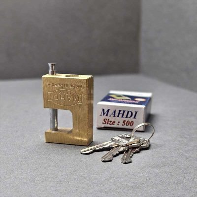 قفل کتابی برنجی گیلا (مهدی) سایز 50