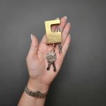 قفل کتابی برنجی گیلا (مهدی) سایز 50