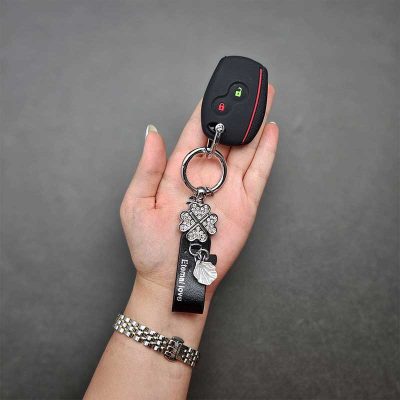 کاور ریموت رنو ال 90 (L90) و ساندرو سیلیکونی با بند نگین‌دار 06